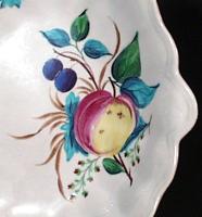 Antique Mansfield Porcelain Botanical Dishes