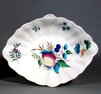 Antique Mansfield Porcelain Botanical Dishes