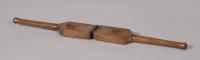 S/5644 Antique Treen 18th Century Pear Wood Nutcracker
