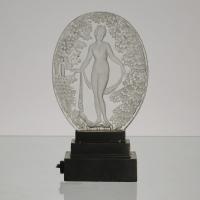 Early 20th Century Frosted Glass "Night Light" by P D’Avesn