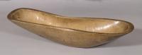 S/5683 Antique Treen Late 19th Century Swedish Boat Shaped Salting Trough
