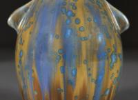 A Pierrefonds Crystalline Glaze Lamp