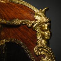 A Louis XV Style Gilt-Bronze Mounted Vernis Martin Vitrine Cabinet