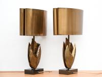 Pair of “Cythere” table lamps by Chrystiane Charles for Maison Charles