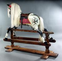 Antique rocking horse by F.H.Ayres