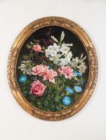 Roses & Lilies by William Bruce Ellis Ranken