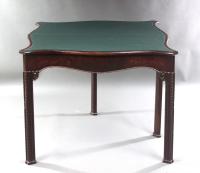 Antique Chippendale Mahogany Card Table