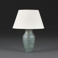 A French Art Glass Vase as a Lamp