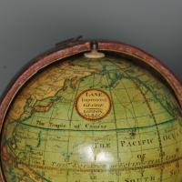 A Fine Example Of 3" Pocket Globe by Lane, London