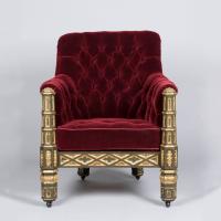 Gothic Revival Armchair Of the George IV Period