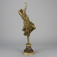 Early 20th Century French Art Deco Bronze entitled Sun Dancer by Claire Colinet