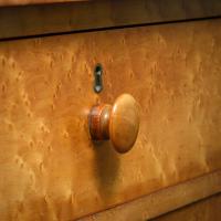 Regency Burr-Maple Chest of Drawers By Gillows