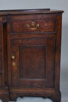 Welsh oak breakfront cupboard dresser