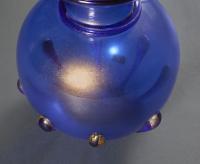 A Blue Murano Glass Lamp