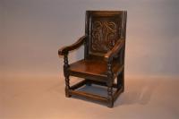 17th Century Child's Wainscot Chair