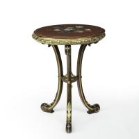 slate topped parcel gilt walnut table by William Turner & Son