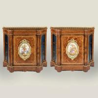 Fine Pair of Side Cabinets