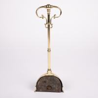 Late 19th century brass door porter