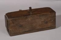 S/5837 Antique Treen 19th Century Drop Weight Mouse Trap