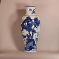 Side of Kangxi mythical animals vase