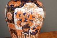 Large Pair of Japanese Imari Vases