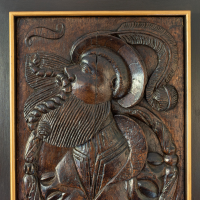 Henry VIII oak portrait panels