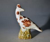 English Pearlware Pottery Bird Figure, Circa 1780