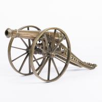 miniature Georgian muzzle loaded cannon