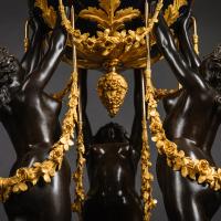 A Louis XVI Style Three Graces Clock, By Beurdeley