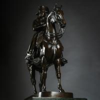 Bronze Sculpture of Emperor Napoleon on Horseback