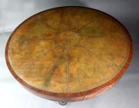 Large Georgian mahogany drum table