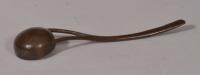 S/5898 Antique Treen Small Sycamore Toddy Ladle of the Georgian Period