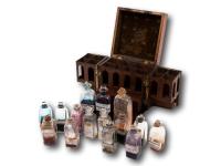 Overview of the Apothecary box with the contents removed