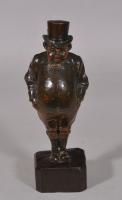 S/5896 Antique Carved and Decorated Figure of Mr Pickwick