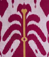 A 19th Century Silk Ikat Panel