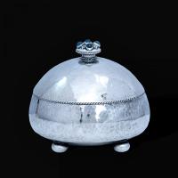 John Sidney Reeve silver covered bowl