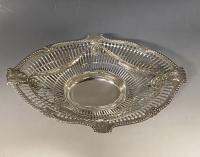 Victorian silver baskets 1887 Francis Boone Thomas 