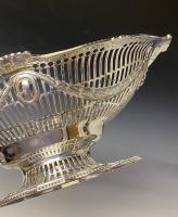 Victorian silver baskets 1887 Francis Boone Thomas 