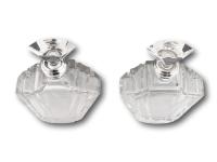 Above view of the Art Deco Decanters