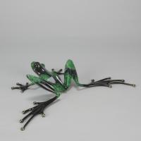 Contemporary Enamelled Bronze Sculpture entitled "Surf" by Tim Cotterill 