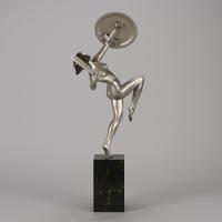 Early 20th Century Bronze Sculpture entitled "Amazonian" by Pierre Le Faguay