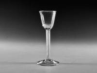 Antique air twist wine glass English circa 1755