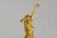 Andalusian – Claire Jeanne Roberte Colinet an Art Deco gilt bronze figure