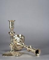 George II Brass Candlesticks