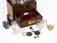 Overview of the contents removed from the Apothecary Cabinet 