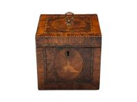 Front overview of the Masonic Tea Caddy 