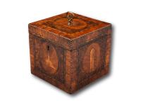 Front overview of the Masonic Tea Caddy