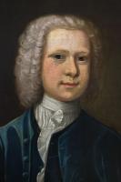 Portrait oil painting of a gentleman, circa 1720, follower of Enoch Seeman the Younger