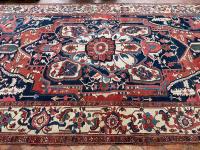 Antique Serapi carpet