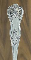 Kings pattern silver fish knives 1915